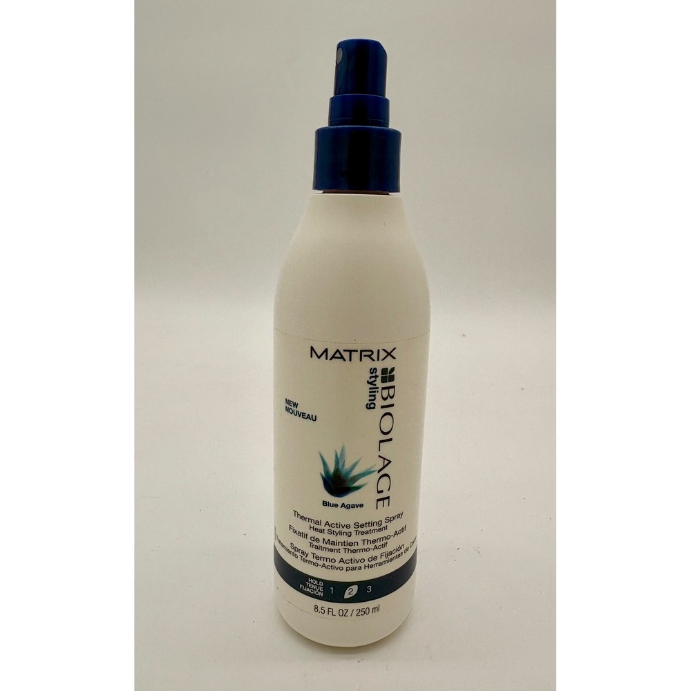 Matrix Biolage Blue Agave Thermal Active Setting Spray Heat Treatment 8.5oz